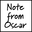 Note from Oscar
